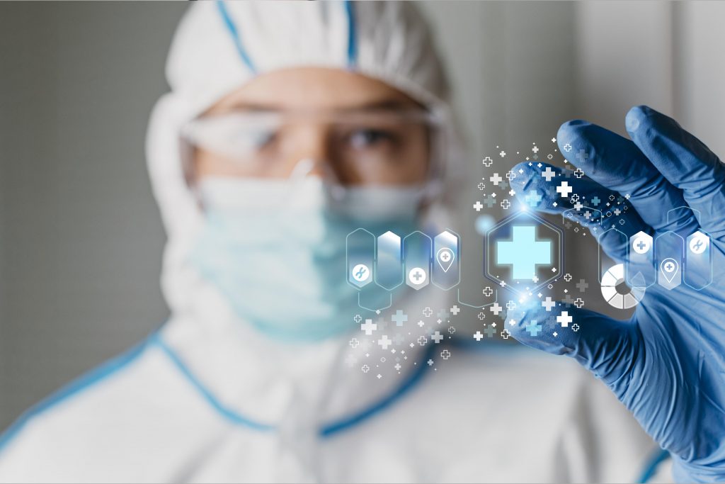 medical-banner-with-doctor-wearing-equipment-